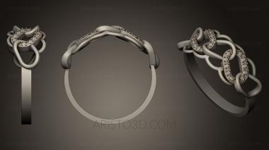 Jewelry rings (JVLRP_0214) 3D model for CNC machine